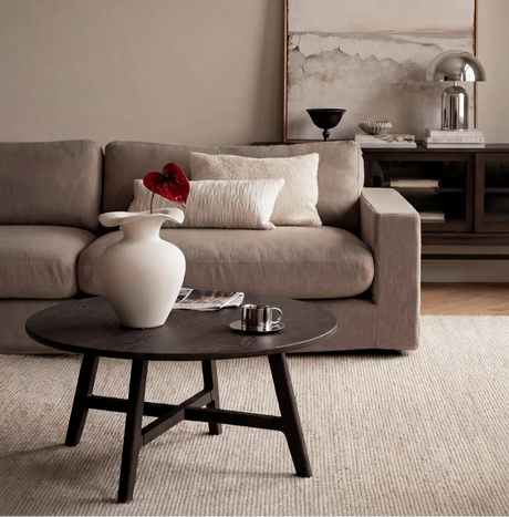 Couchtisch DUMBARTON aus Eiche, 90x90x42 cm - ZEN ZONE Furniture