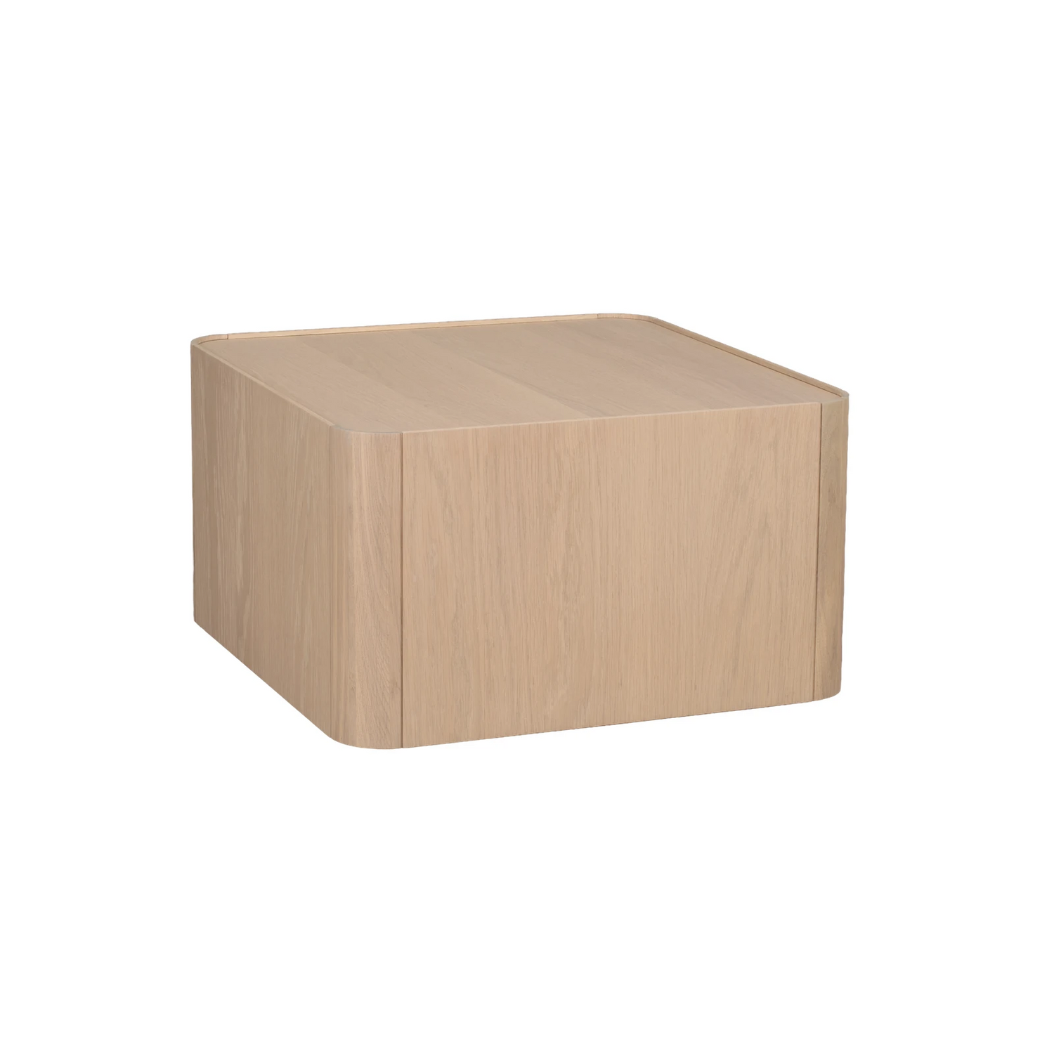 Table basse SEABROOK en chêne, 60x60x36 cm