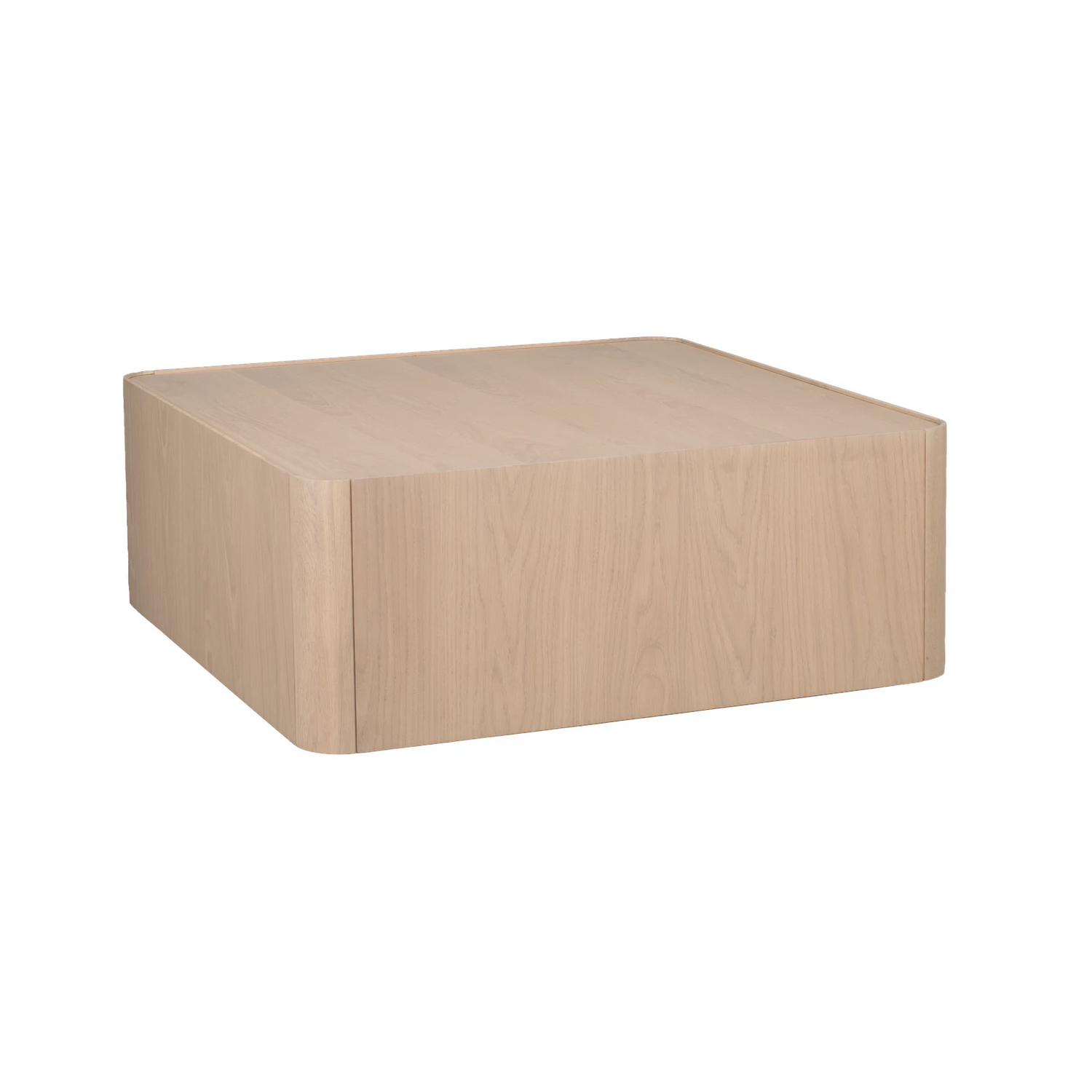 Table basse SEABROOK en chêne, 90x90x36 cm