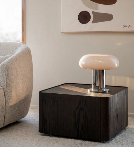 Couchtisch SEABROOK aus Eiche, 60x60x36 cm - ZEN ZONE Furniture