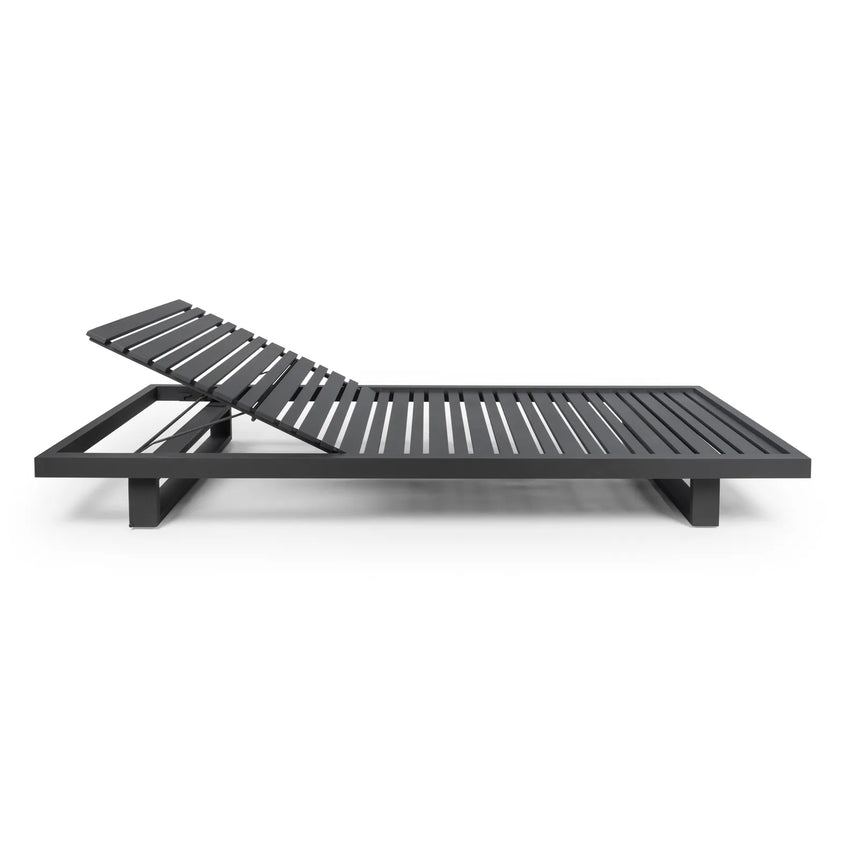 Sonnenliege Ravello aus Aluminium, 225×85×22 cm - ZEN ZONE Furniture