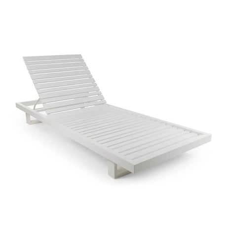 Sonnenliege Ravello aus Aluminium, 225×85×22 cm - ZEN ZONE Furniture