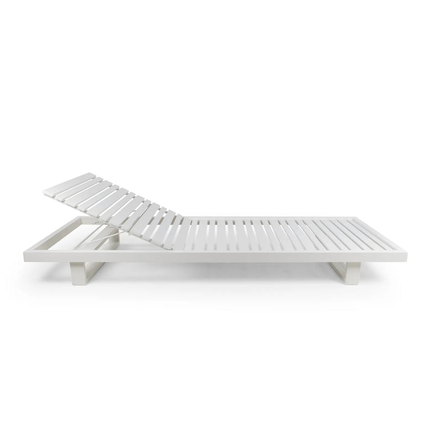 Sonnenliege Ravello aus Aluminium, 225×85×22 cm - ZEN ZONE Furniture