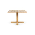 Bistro Gartentisch Catania aus Naturteak, 90×90×75 cm - ZEN ZONE Furniture