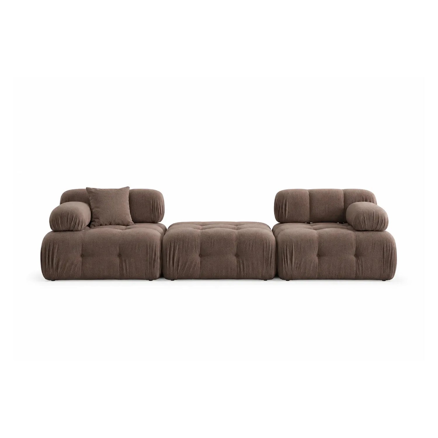 Doblo 3-Sitzer Sofa mit Pouf mittig, 300x100 cm - ZEN ZONE Furniture