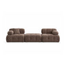 Doblo 3-Seater Sofa with Central Pouf, 300x100 cm
