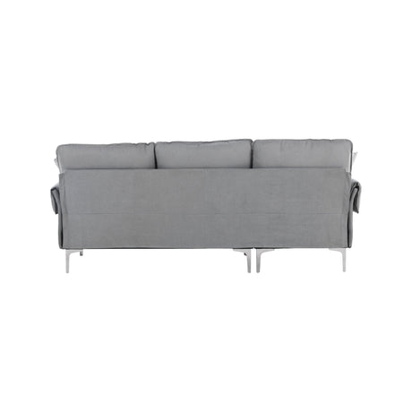 Toulouse 3-Sitzer Sofa - Grauer Stoff - ZEN ZONE Furniture