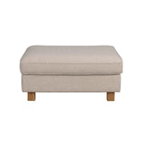 Fußhocker ABERDEEN, Glory #05 beige, 100x80x46 cm