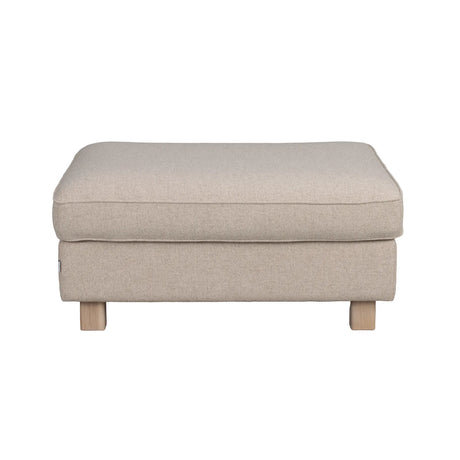 Fußhocker ABERDEEN, Glory #05 beige, 100x80x46 cm - ZEN ZONE Furniture