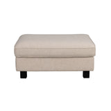 Fußhocker ABERDEEN, Glory #05 beige, 100x80x46 cm