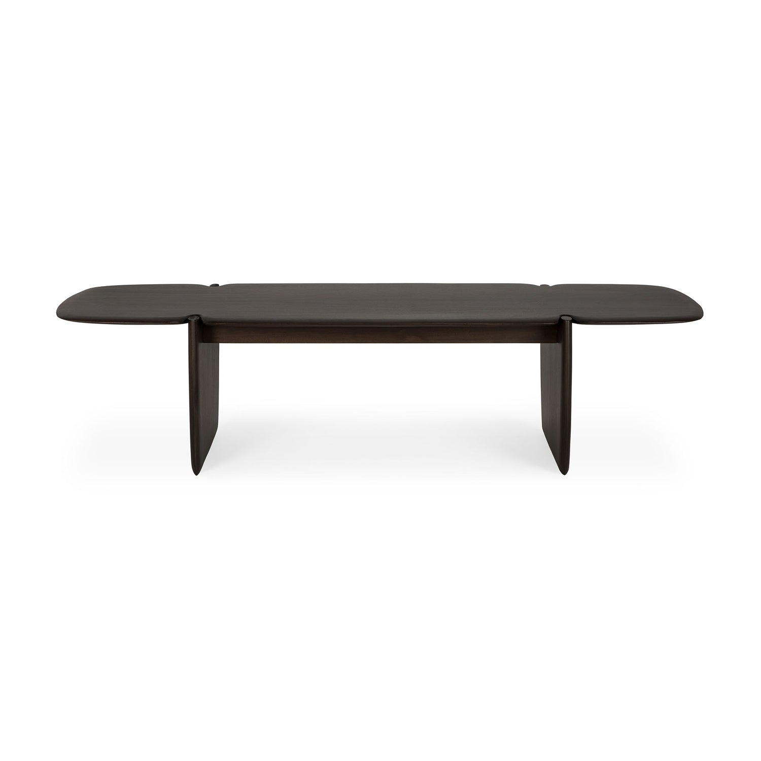 PI Couchtisch - lackiertes Mahagoni - dunkelbraun - rechteckig - ZEN ZONE