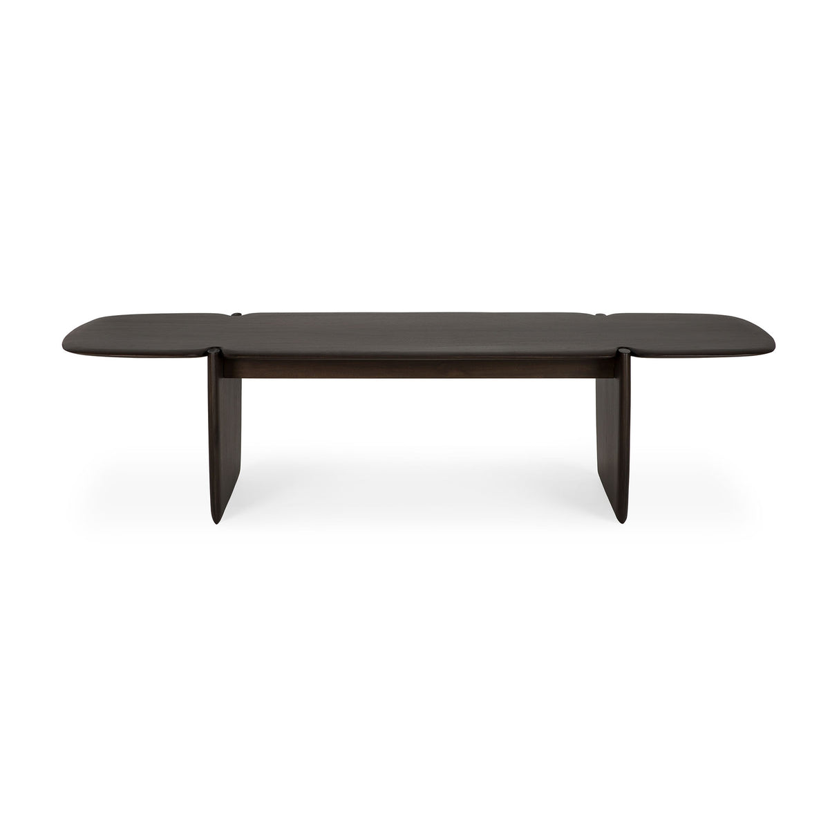 PI Couchtisch - lackiertes Mahagoni - dunkelbraun - rechteckig - ZEN ZONE