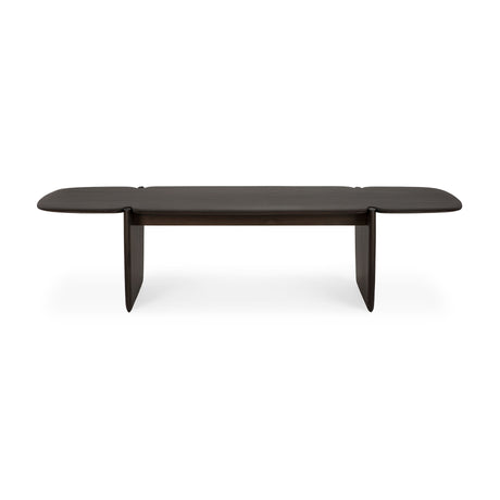 PI Couchtisch - lackiertes Mahagoni - dunkelbraun - rechteckig - ZEN ZONE