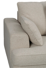 3-seater sofa HARTSVILLE, Cayenne #102 light beige, 231x108x85 cm
