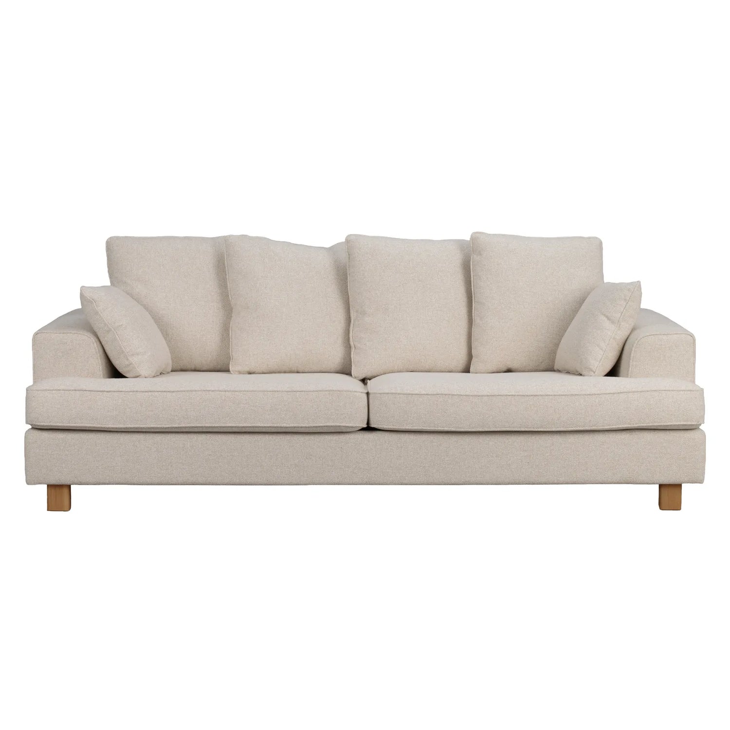 3-seater sofa HARTSVILLE, Cayenne #102 light beige, 231x108x85 cm