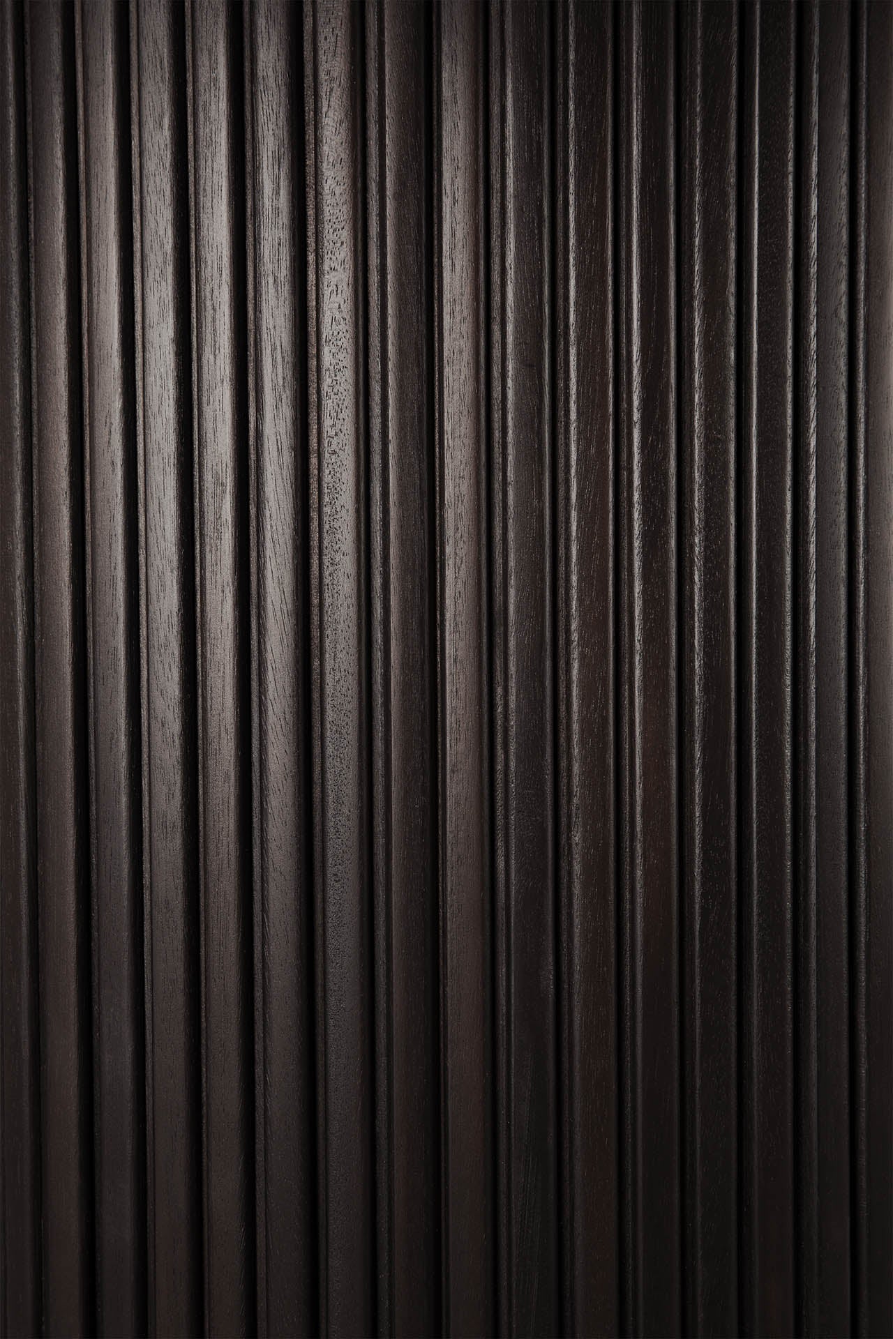 Roller Max Esstisch - lackiertes Mahagoni - dunkelbraun - rund - 150 x 150 x 76 cm - ZEN ZONE Furniture