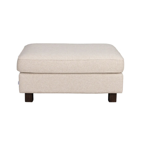 Fußhocker HARTSVILLE, Cayenne #102 lichtbeige, 100x80x46 cm - ZEN ZONE Furniture