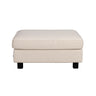 Footstool HARTSVILLE, Cayenne #102 light beige, 100x80x46 cm