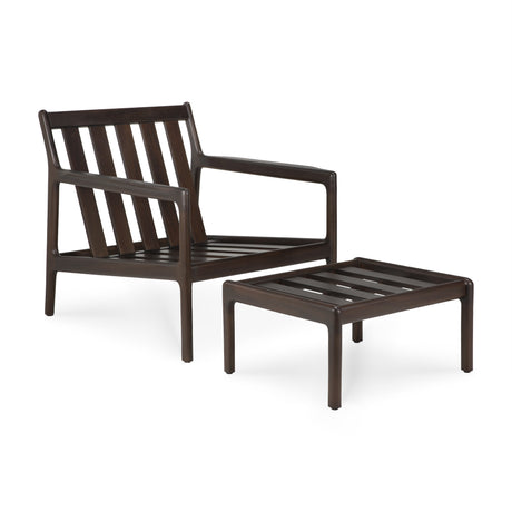 Jack Loungestuhlgestell - lackiertes Mahagoni - dunkelbraun - 69 x 87 x 74 cm - ZEN ZONE Furniture