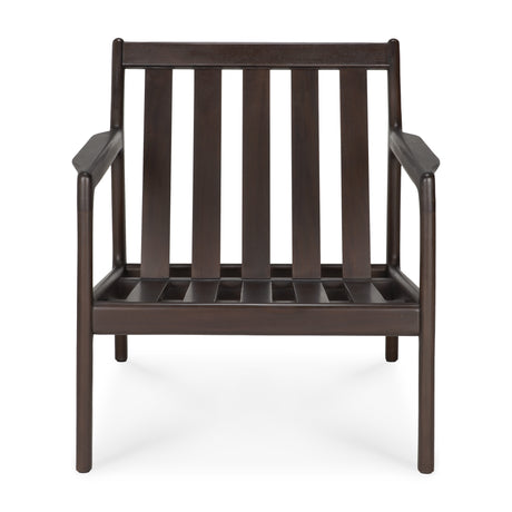 Jack Loungestuhlgestell - lackiertes Mahagoni - dunkelbraun - 69 x 87 x 74 cm - ZEN ZONE Furniture