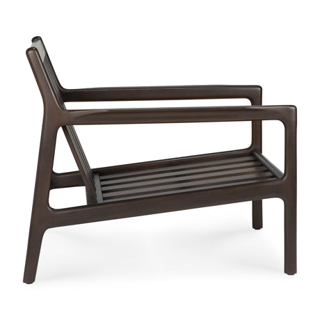 Jack Loungestuhlgestell - lackiertes Mahagoni - dunkelbraun - 69 x 87 x 74 cm - ZEN ZONE Furniture