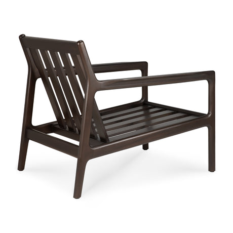 Jack Loungestuhlgestell - lackiertes Mahagoni - dunkelbraun - 69 x 87 x 74 cm - ZEN ZONE Furniture