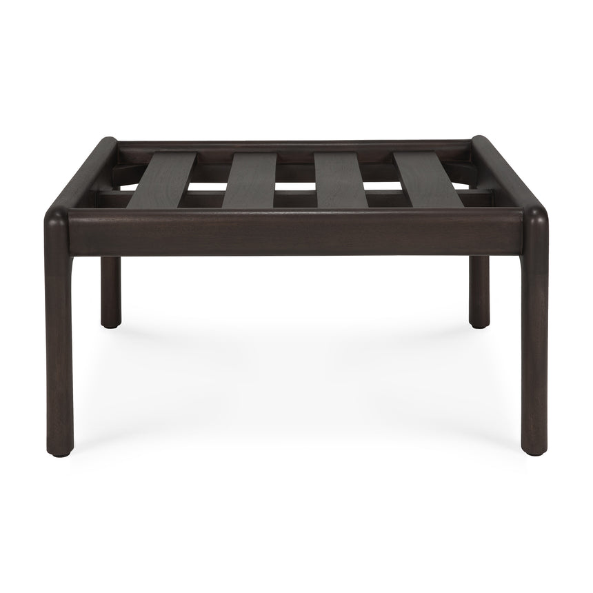 Jack Fußschemelgestell - lackiertes Mahagoni - dunkelbraun - 56 x 50 x 28 cm - ZEN ZONE Furniture