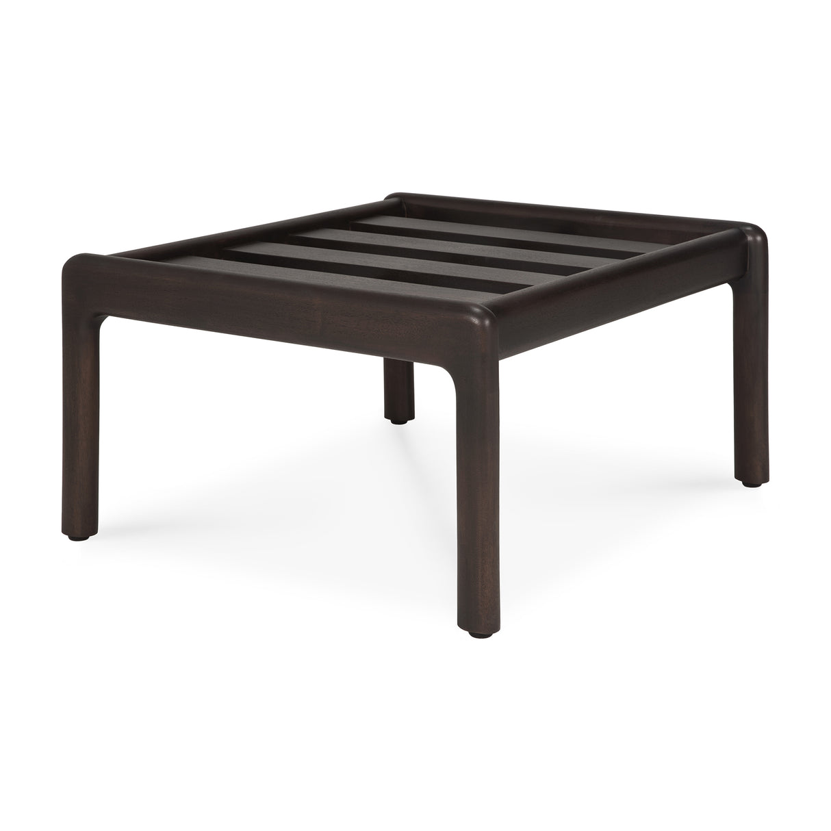 Jack Fußschemelgestell - lackiertes Mahagoni - dunkelbraun - 56 x 50 x 28 cm - ZEN ZONE Furniture