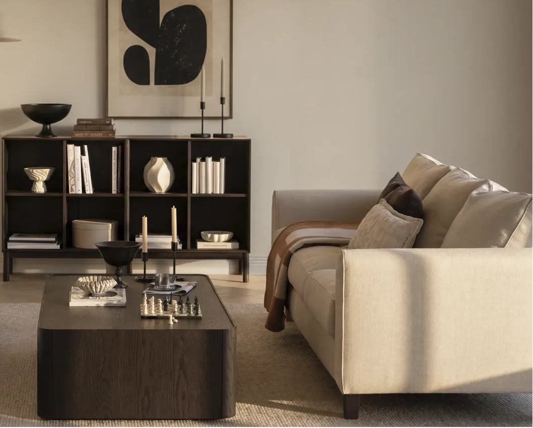 3-seater sofa IRVINE, Essence #05 beige, 233x100x84 cm