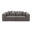 Gillholmen 3-Sitzer Sofa - Grau / Graues Leinen - ZEN ZONE Furniture