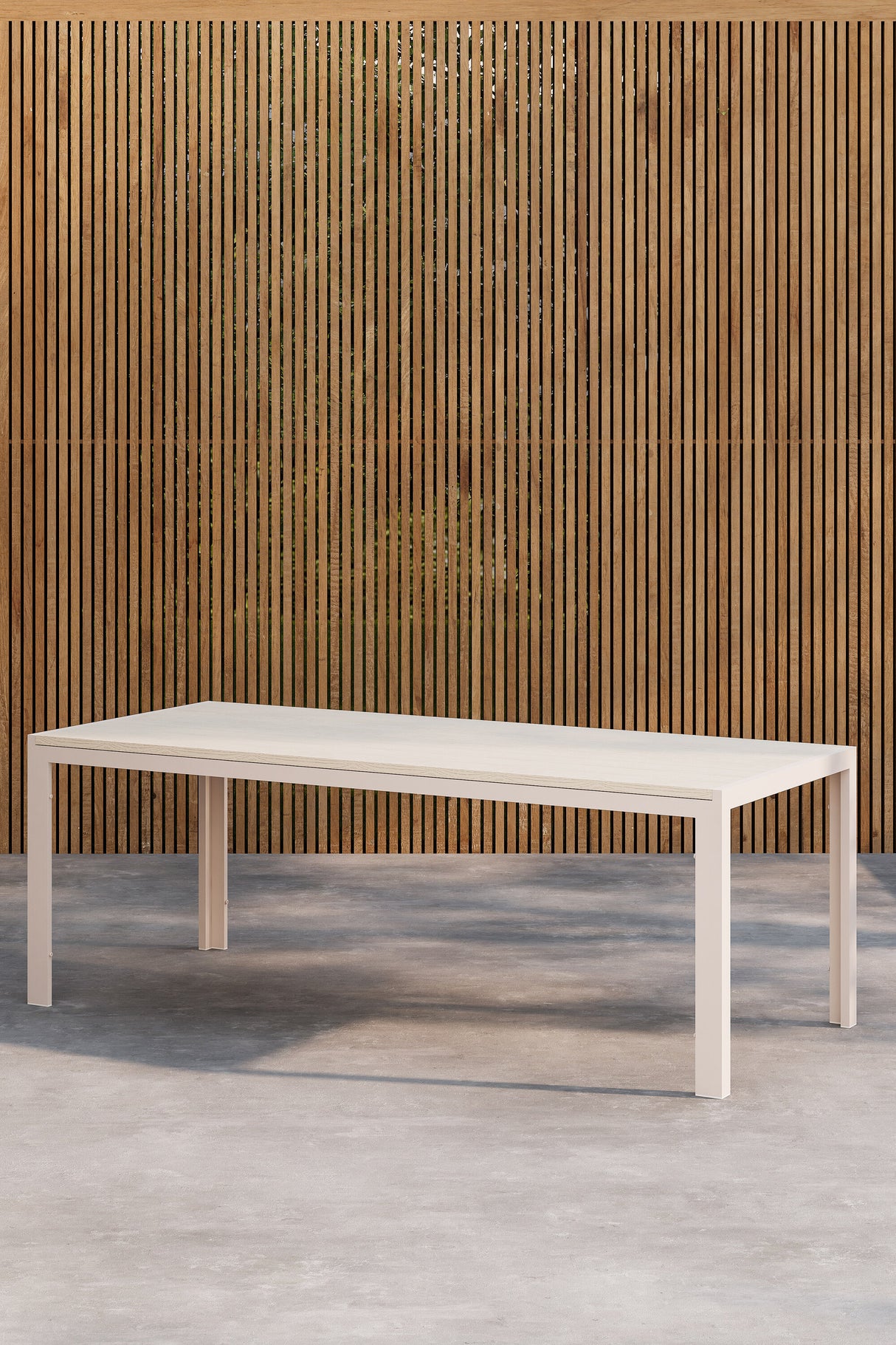 Break Esstisch Beige 74x205x90