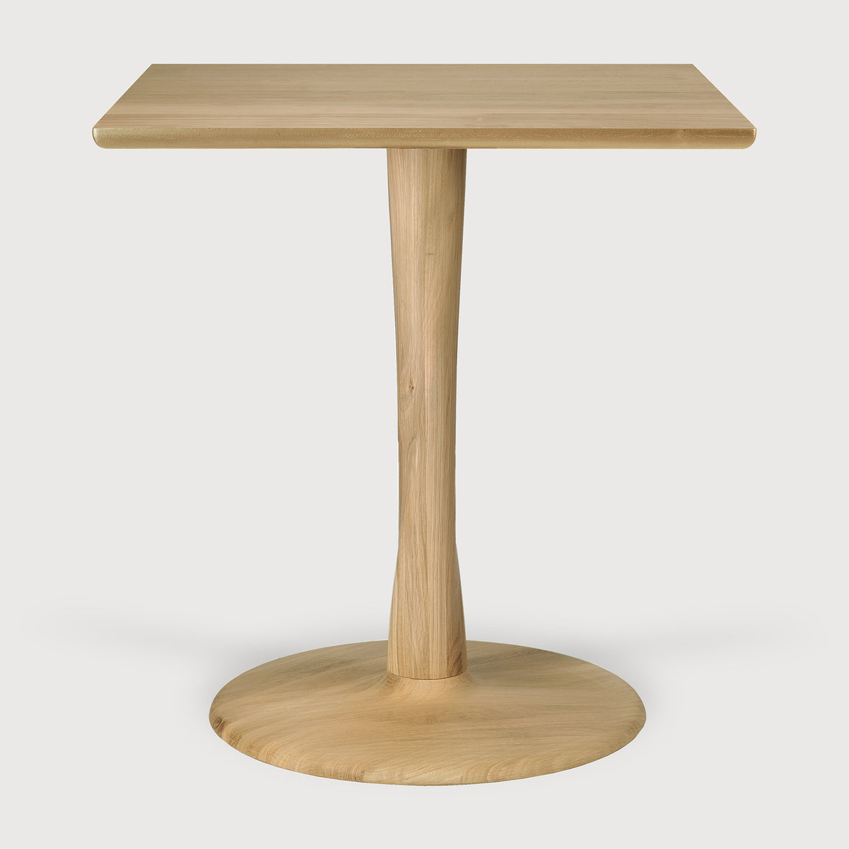 Torsion Esstisch - lackierte Eiche - quadratisch - 70 x 70 x 76 cm - ZEN ZONE Furniture