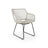 ESTA Gartenstuhl aus Aluminium Leinen geflechtet - ZEN ZONE Furniture