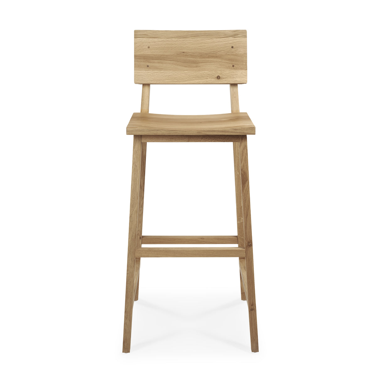 N4 Barhocker - lackierte Eiche - 48 x 50 x 110 cm - ZEN ZONE Furniture