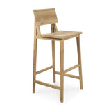 N4 Barhocker - lackierte Eiche - 48 x 50 x 110 cm - ZEN ZONE Furniture