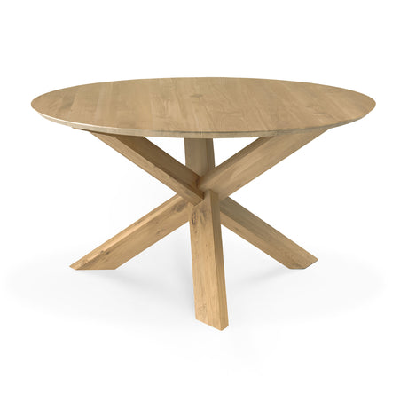 Circle Esstisch - lackierte Eiche - rund - 136 x 136 x 76 cm - ZEN ZONE