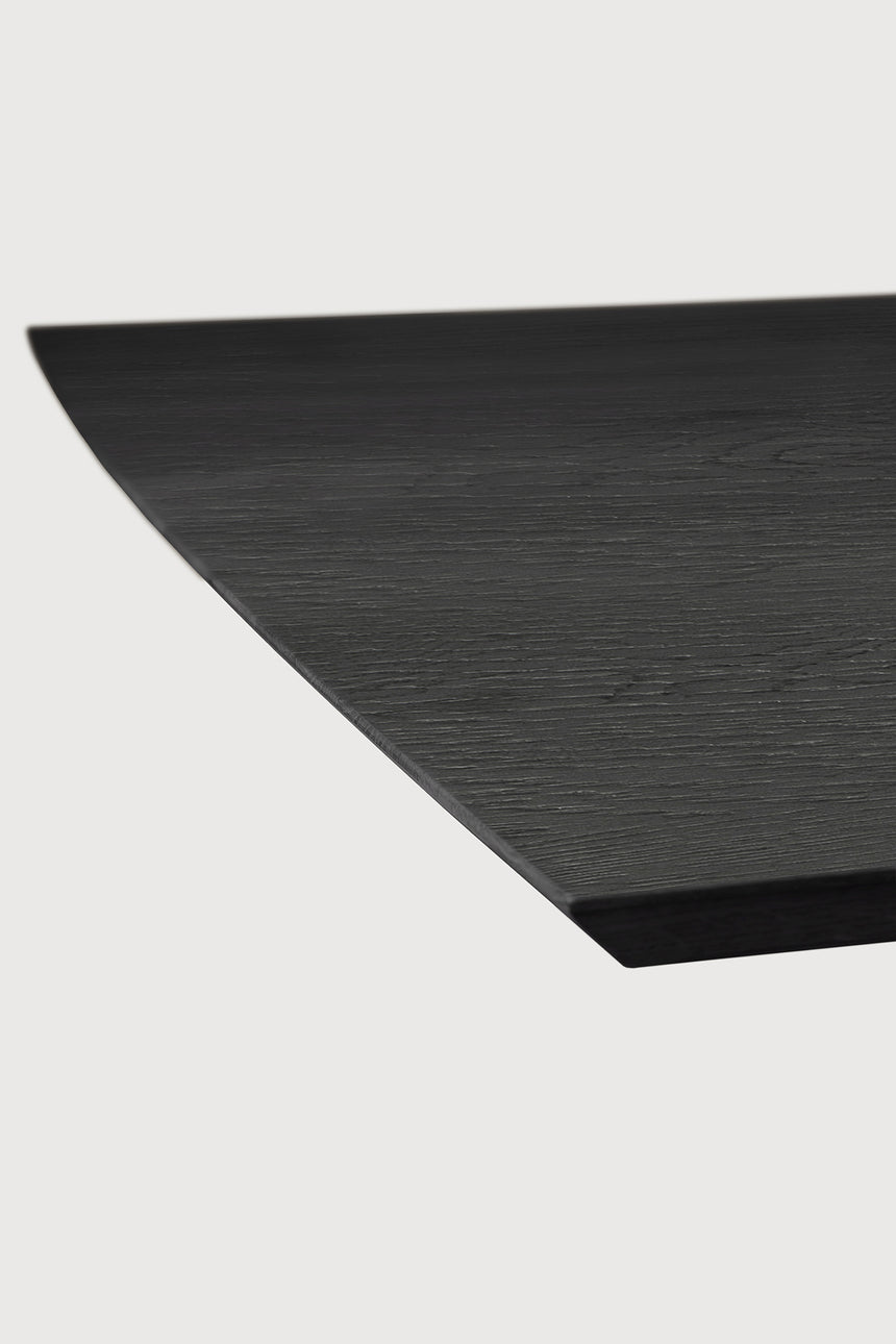 Mikado Esstisch - lackierte Eiche - schwarz - rechteckig - 240 x 110 x 76 cm - ZEN ZONE Furniture