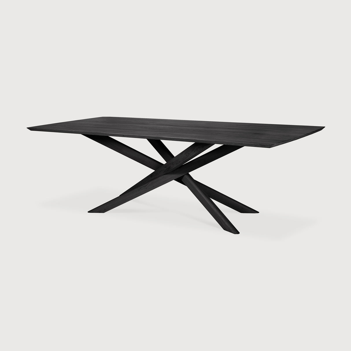 Mikado Esstisch - lackierte Eiche - schwarz - rechteckig - 280 x 110 x 76 cm - ZEN ZONE Furniture