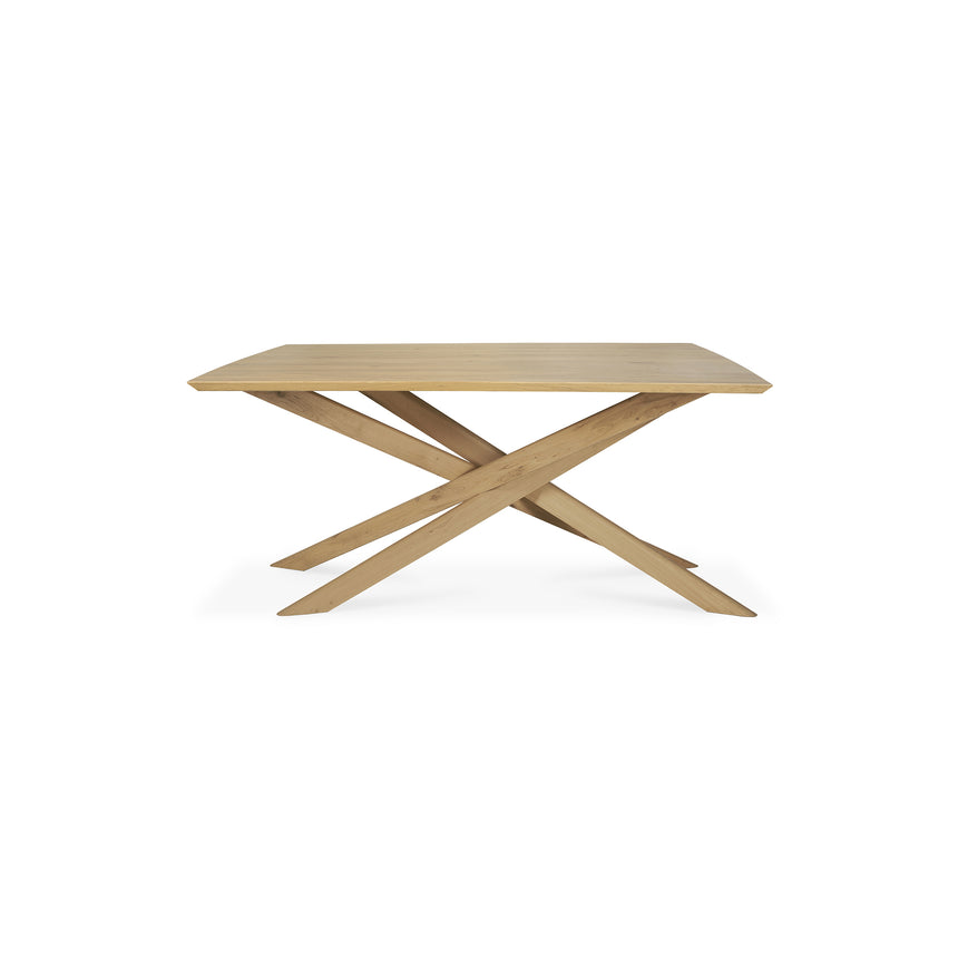 Mikado Esstisch - Eiche - rechteckig - 203 x 106 x 76 cm - ZEN ZONE