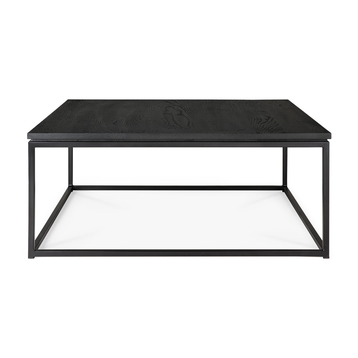 Thin Couchtisch - lackierte Eiche - schwarz - rechteckig - ZEN ZONE