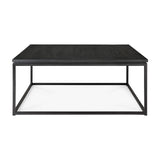 Thin Couchtisch - lackierte Eiche - schwarz - rechteckig - ZEN ZONE