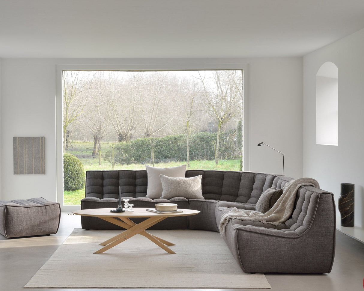 Mikado Couchtisch - Eiche - oval - ZEN ZONE
