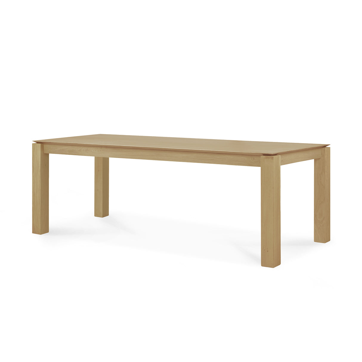 Slice Esstisch - Eiche - rechteckig - 220 x 100 x 76 cm - ZEN ZONE