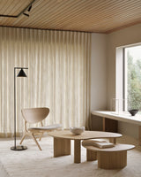 Boomerang Couchtisch - Eiche - Kieselsteinform - ZEN ZONE
