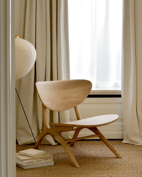 Eye Loungestuhl - Eiche - 74 x 77 x 73 cm - ZEN ZONE Furniture