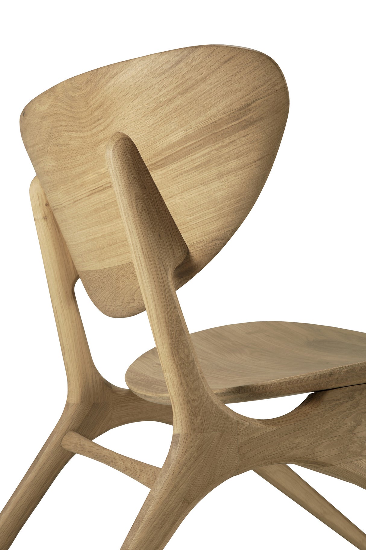 Eye Loungestuhl - Eiche - 74 x 77 x 73 cm - ZEN ZONE Furniture
