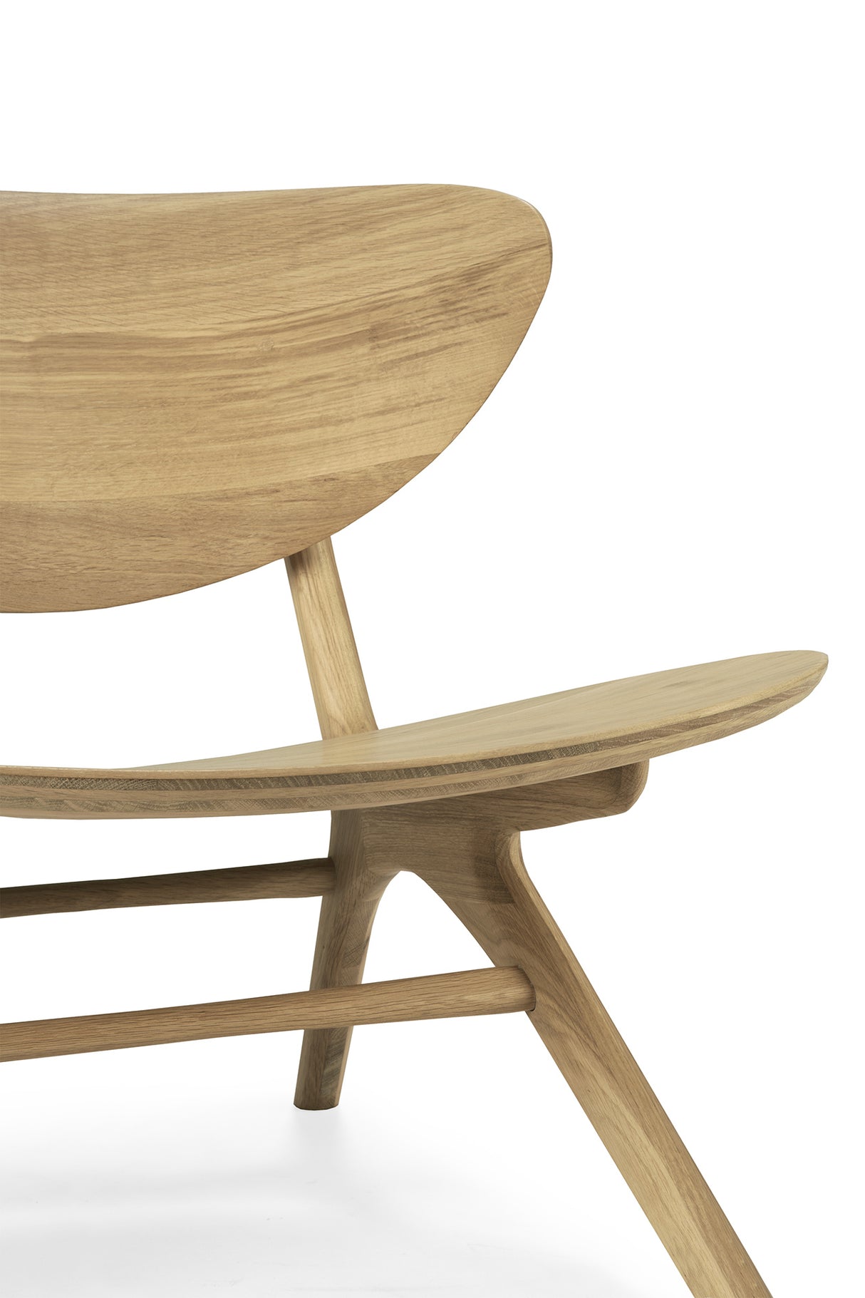 Eye Loungestuhl - Eiche - 74 x 77 x 73 cm - ZEN ZONE Furniture