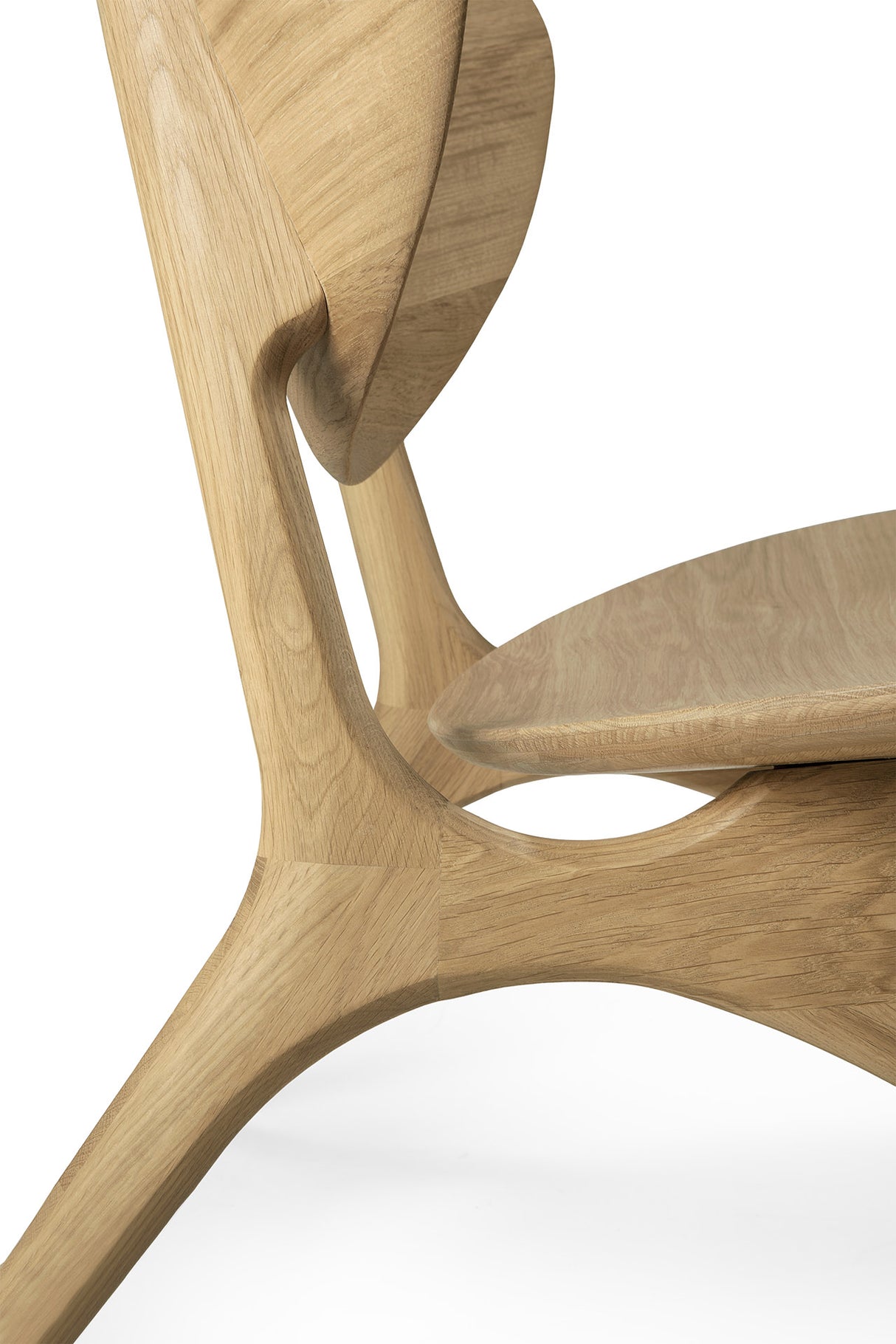 Eye Loungestuhl - Eiche - 74 x 77 x 73 cm - ZEN ZONE Furniture