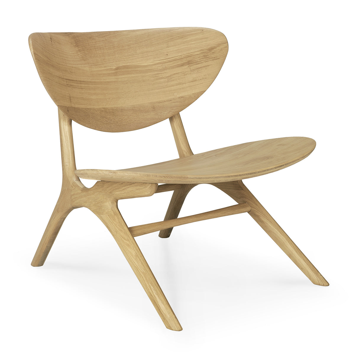 Eye Loungestuhl - Eiche - 74 x 77 x 73 cm - ZEN ZONE Furniture