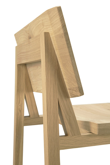 N3 Tresenhocker - Eiche - 49 x 50 x 92 cm - ZEN ZONE Furniture
